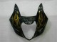 Carene Moto Suzuki GSXR 1000 2003-2004 - Nero Lucido Oro Fiamma