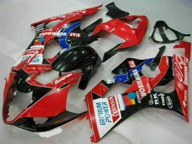 Carene Moto Suzuki GSXR 1000 2003-2004 - Rosso Nero Blu Yoshimura