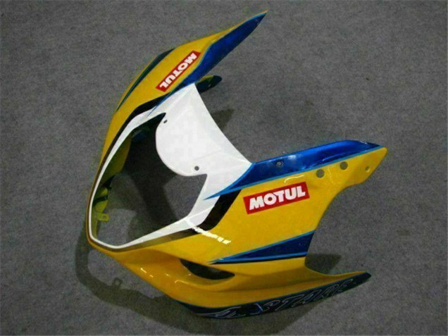 Carene Moto Suzuki GSXR 1000 2003-2004 - Giallo Blu Bianco Rosso Corona Motul