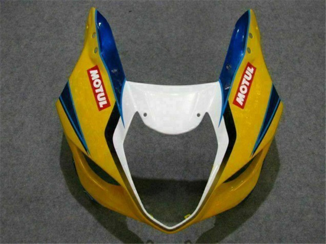 Carene Moto Suzuki GSXR 1000 2003-2004 - Giallo Blu Bianco Rosso Corona Motul