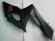 Carena Moto Suzuki GSXR 1000 2005-2006 - Nero Lucido Nero Opaco Rosso
