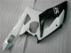 Carene Moto Suzuki GSXR 1000 2005-2006 - Bianco Nero Lucido