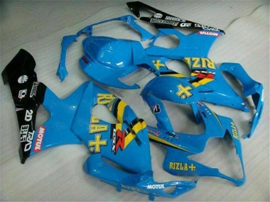 Carene Moto Suzuki GSXR 1000 2005-2006 - Blu Oro Nero Rizla