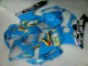 Carene Moto Suzuki GSXR 1000 2005-2006 - Blu Oro Nero Rizla