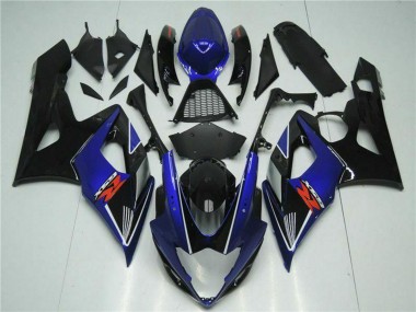 Carene Moto Suzuki GSXR 1000 2005-2006 - Blu Nero
