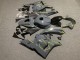 Carene Moto Honda CBR600RR 2009-2012 - Grigio Nardo Scuro Giallo