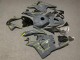 Carene Moto Honda CBR600RR 2009-2012 - Grigio Nardo Scuro Giallo