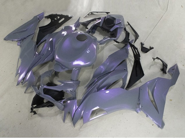 Carene Moto Kawasaki ZX6R 2019-2022 - Camaleonte Grigio Dazz Viola Perla