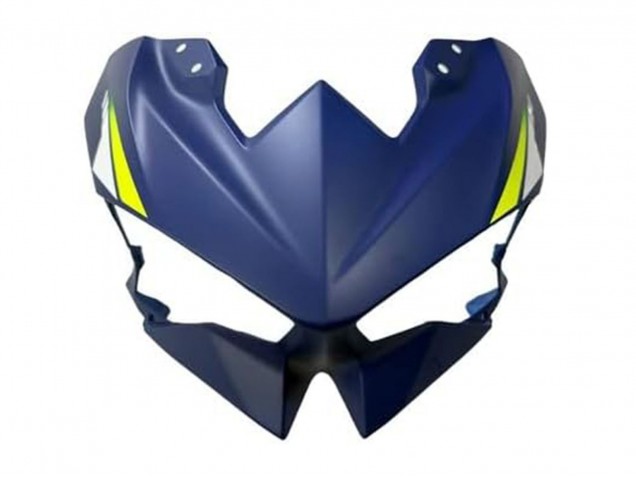Carene Moto Kawasaki Ninja 500 EX500R 2024-2026 - Blu Bianco Giallo Argento Nero