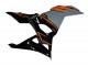 Carene Moto Kawasaki Ninja 500 EX500R 2024-2026 - Nardo Grigio Arancia Nero
