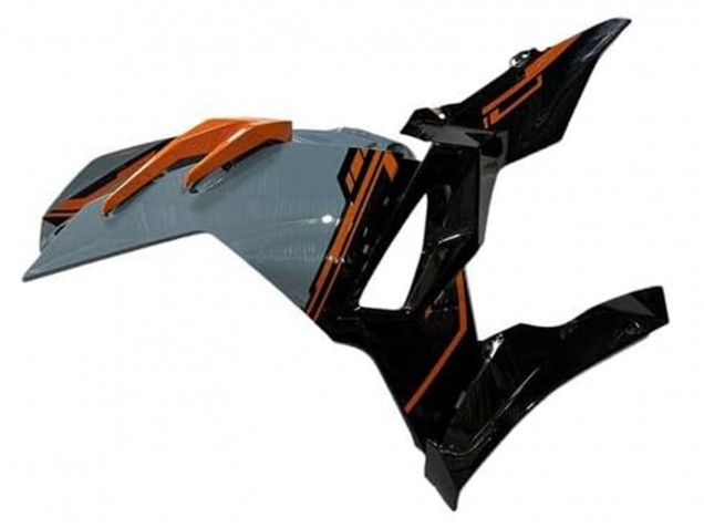 Carene Moto Kawasaki Ninja 500 EX500R 2024-2026 - Nardo Grigio Arancia Nero