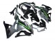 Carene Moto Kawasaki Ninja 500 EX500R 2024-2026 - Grigio Verde Nero
