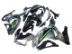 Carene Moto Kawasaki Ninja 500 EX500R 2024-2026 - Grigio Verde Nero