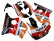 Carene Moto Honda CBR400RR NC23 1987-1989 - Arancia Bianco Rosso Nero Lucido Repsol HRC