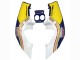 Carene Moto Honda CBR400RR NC23 1987-1989 - Bianco Giallo Blu Rothmans