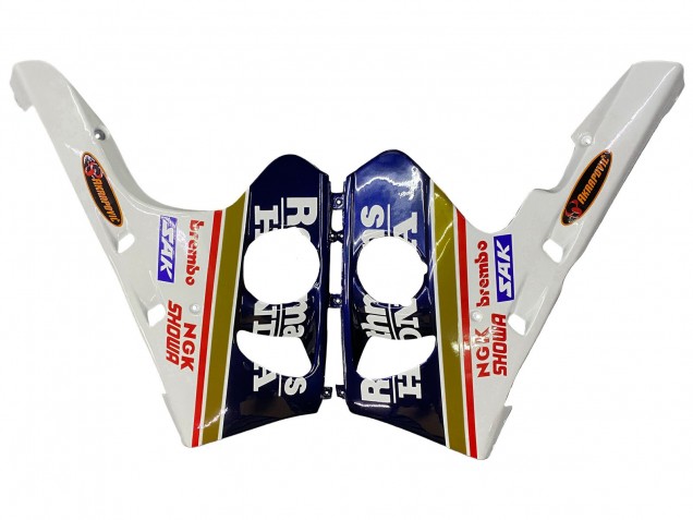 Carene Moto Honda CBR400RR NC29 1990-1999 - Bianco Oro Rosso Blu Scuro Rothmans