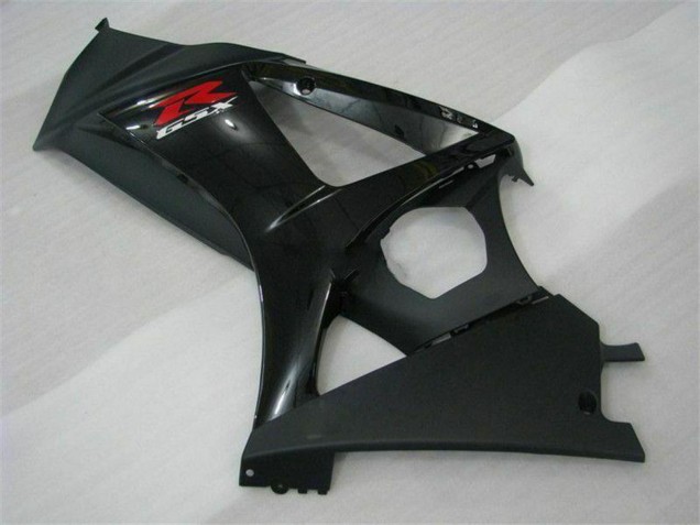 Carene Moto Suzuki GSXR 1000 2007-2008 - Nero Lucido Nero Opaco Rosso