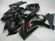 Carene Moto Suzuki GSXR 1000 2007-2008 - Nero Lucido Nero Opaco Rosso