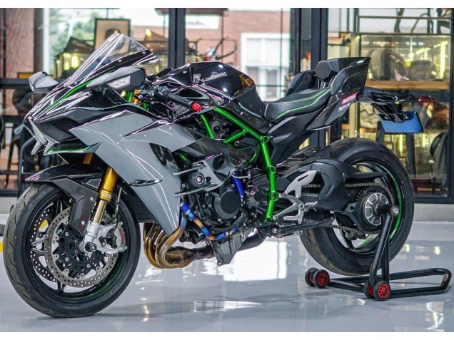 Carene Moto Kawasaki Ninja H2 2015-2022 - Grigio