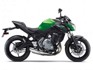 Carene Moto Kawasaki Ninja Z650 2017-2019 - Nero Verde Argento