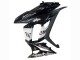 Carene Moto Kawasaki Z1000SX 2010-2016 - Nero Lucido Oro Bianco Mobil West