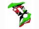 Carene Moto Kawasaki Z1000SX 2010-2016 - Verde Rosso Nero Lucido Elf 35