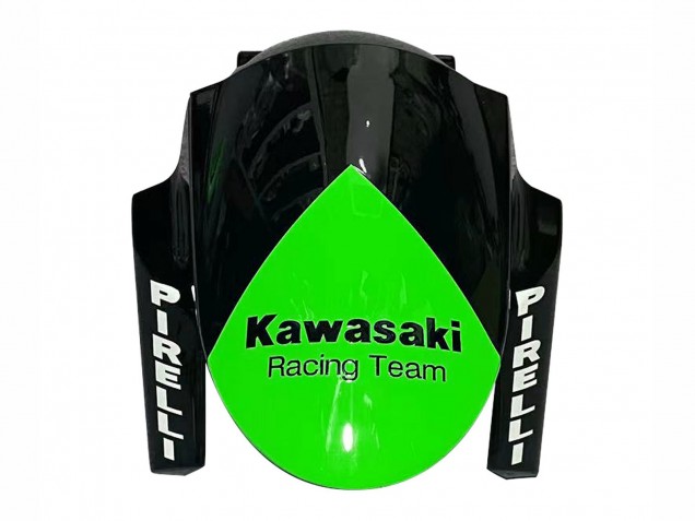 Carene Moto Kawasaki Z1000SX 2010-2016 - Verde Rosso Nero Lucido Elf 35