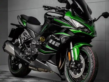 Carena Moto Kawasaki Z1000SX 2020-2025 - Nero Verde Ninja