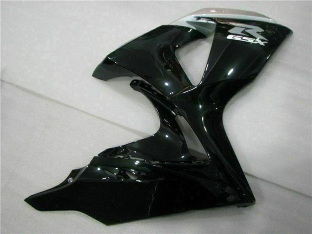 Carene Moto Suzuki GSXR 1000 2009-2016 - Nero Lucido Argento Bianco