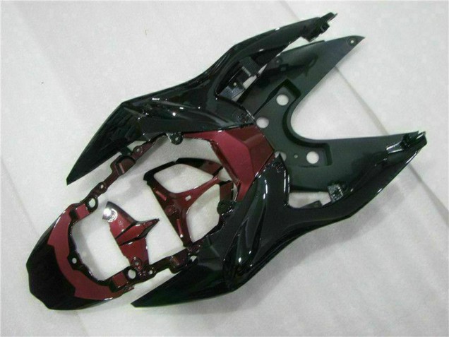 Carene Moto Suzuki GSXR 1000 2009-2016 - Nero Lucido Argento Bianco