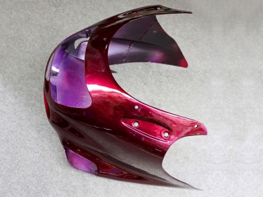 Carena Moto Kawasaki ZZR1100 1993-2003 - Rosso Scuro