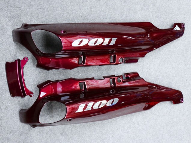 Carena Moto Kawasaki ZZR1100 1993-2003 - Rosso Scuro