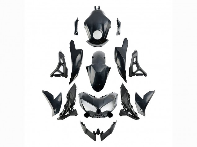 Carene Moto Kawasaki Versys 650 2021-2024 - Nero Lucido