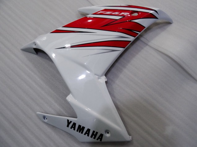 Carene Moto Yamaha FZ6R 2009-2015 - Bianco Rosso Nero