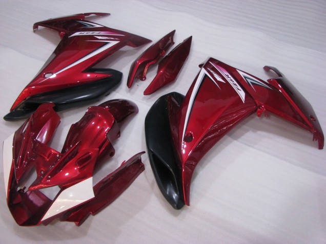 Carene Moto Yamaha FZ6R 2009-2015 - Rosso Bianco Nero
