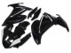 Carene Moto Yamaha FZ6R 2009-2015 - Nero Lucido Bianco