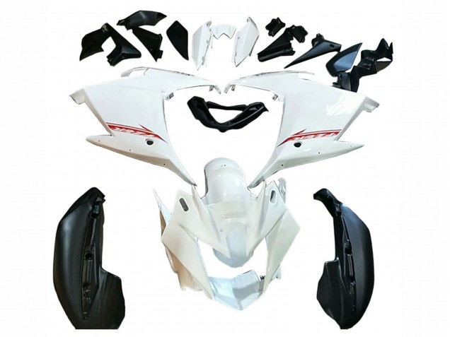 Carene Moto Yamaha FZ6R 2009-2015 - Bianco Nero Rosso