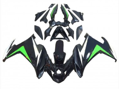 Carene Moto Yamaha FZ6R 2009-2015 - Nero Bianco Verde