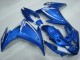 Carene Moto Yamaha FZ6R 2009-2015 - Blu Bianco