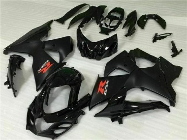 Carena Moto Suzuki GSXR 1000 2009-2016 - Nero Lucido Nero Opaco