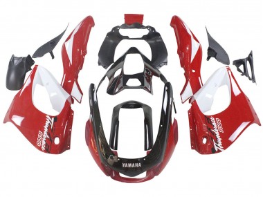 Kit Carena Moto Yamaha YZF 1000R Thunderace 1997-2007 - Rosso Nero Bianco Thunderace