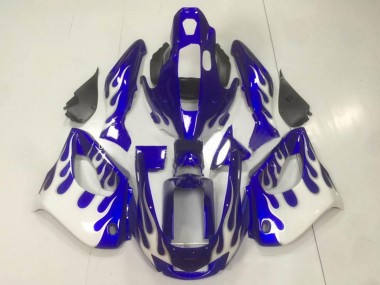 Carena Moto Yamaha YZF 1000R Thunderace 1997-2007 - Blu Bianco