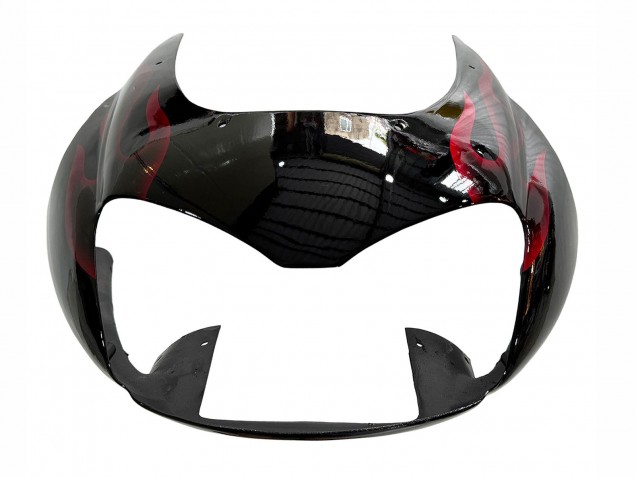 Kit Carena Moto Yamaha YZF 1000R Thunderace 1997-2007 - Nero Rosso Fiamma