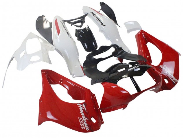 Carene Moto Yamaha YZF 1000R Thunderace 1997-2007 - Rosso Nero Bianco Thunderace