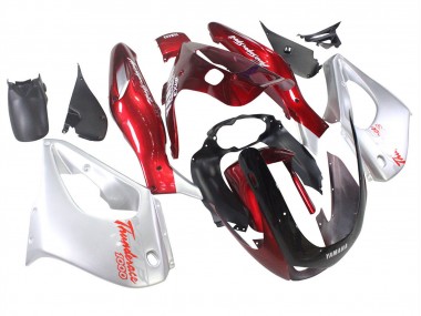 Carene Moto Yamaha YZF 1000R Thunderace 1997-2007 - Rosso Argento Thunderace