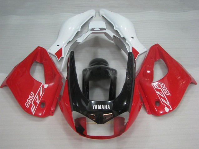 Carene Moto Yamaha YZF 1000R Thunderace 1997-2007 - Bianco Rosso