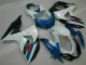 Kit Carene ABS Suzuki GSXR 1000 2009-2016 - Bianco Blu Nero