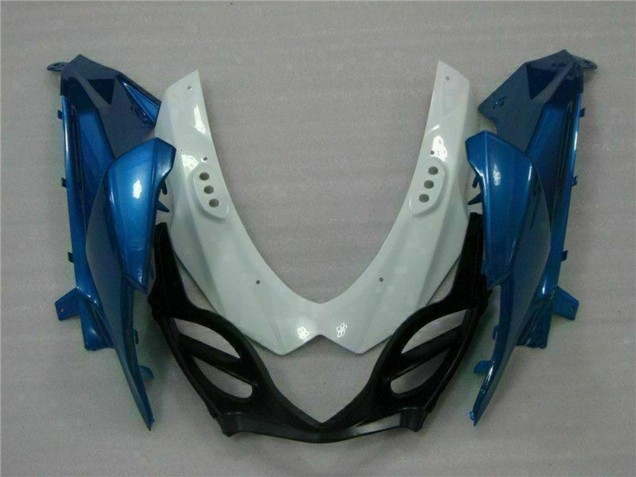 Kit Carene ABS Suzuki GSXR 1000 2009-2016 - Bianco Blu Nero