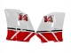 Carene Moto Yamaha RZV500 / RD500 1985-1987 - Bianco Rosso Nero