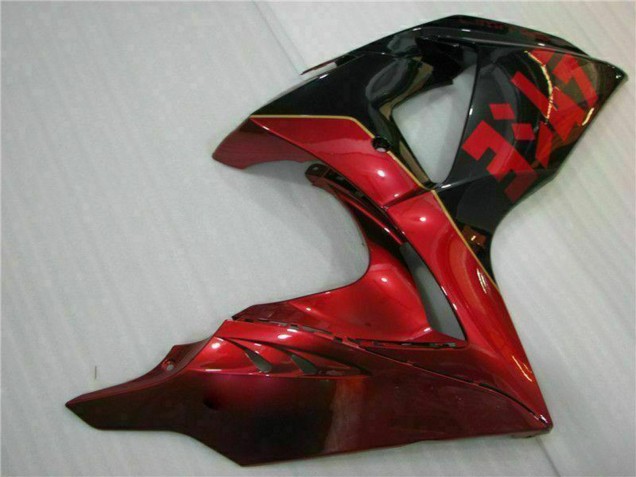 Carene Moto Suzuki GSXR 1000 2009-2016 - Rosso Nero Lucido